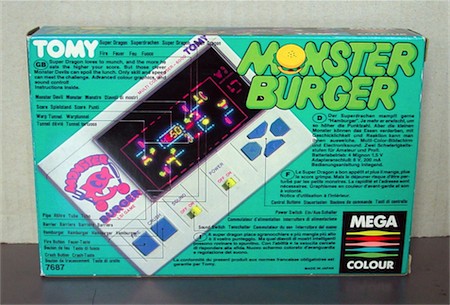 Electronic Plastic: TOMY Monster Burger (1983)