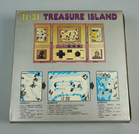 Rare - Jeu Tronica Treasure Island TI 31 en très bon état Game Clock